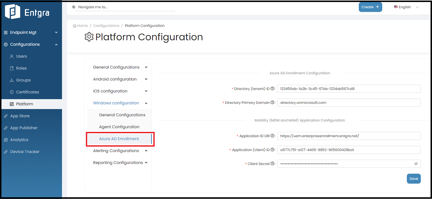 Azure Enrollment