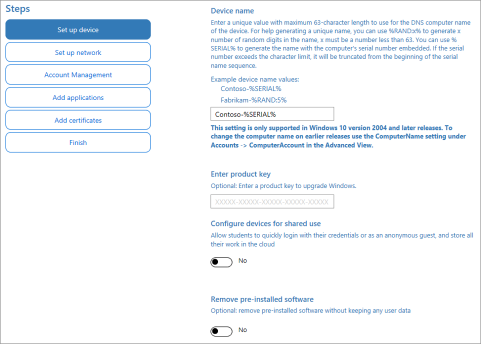 Windows Enrollment