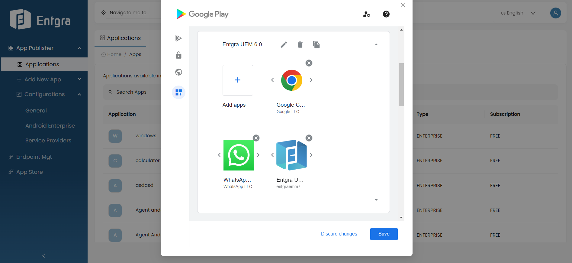 Google Enterprise App Mgmt