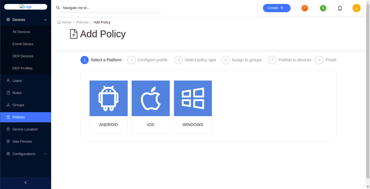 Add New Policy