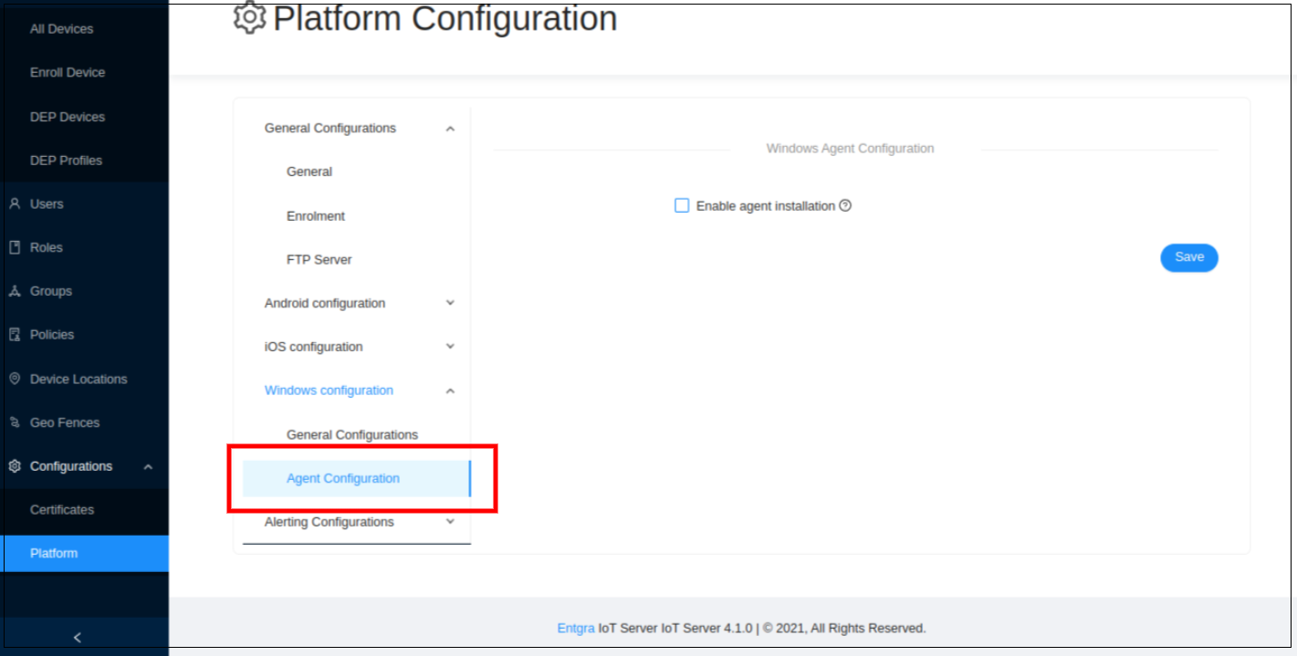 Windows Additional Config